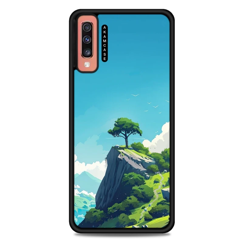 کاور آکام مدل AMC-WSGA70-NATURE-17 مناسب برای گوشی موبایل سامسونگ Galaxy A70