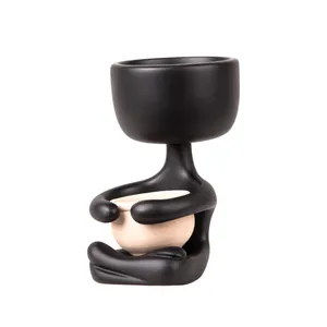 گلدان دکو وسنا طرح آدمک 2