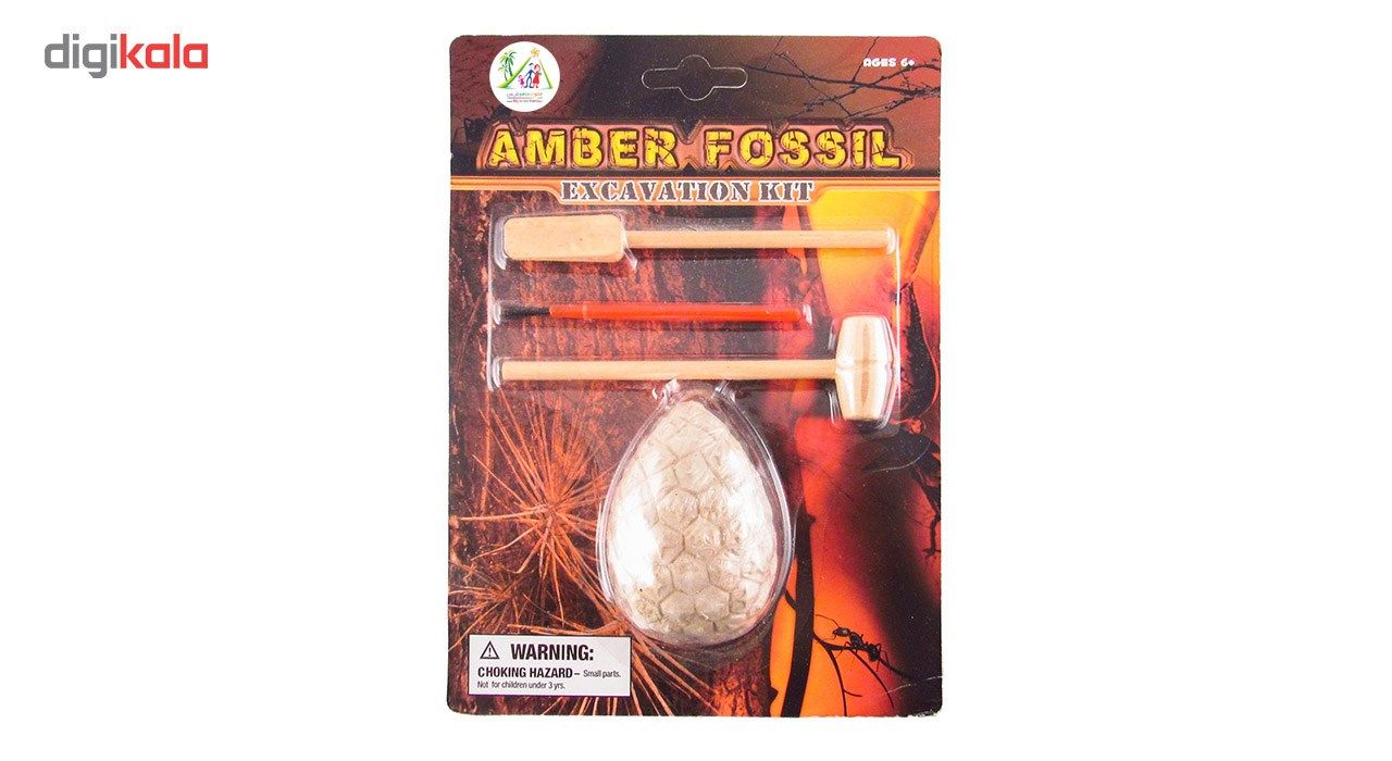 کیت آموزشی خانواده باهوش من مدل Amber Fossil