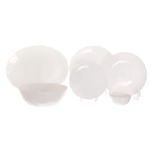 سرویس غذاخوری 26 پارچه فرانسوا مدل Simple White