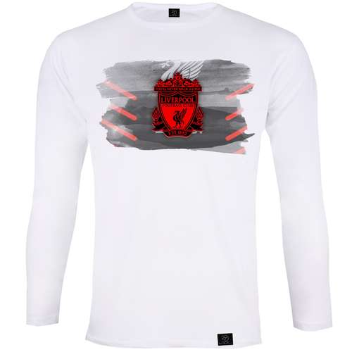 تیشرت آستین بلند مردانه 27 مدل Liverpool کد Js09