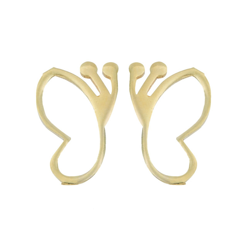 گوشواره طلای 18 عیار ماهک مدل ME0608