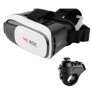 هدست واقعیت مجازی وی آر باکس مدل VR Box 2 همراه با گیم پد R1