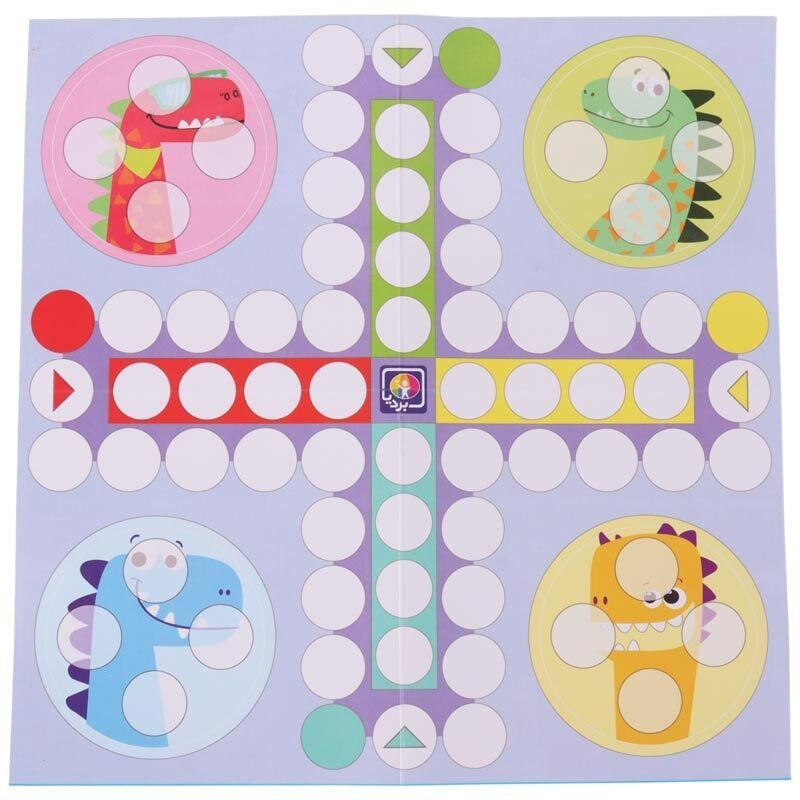 بازی فکری بردیا مدل منچ و مار پله 