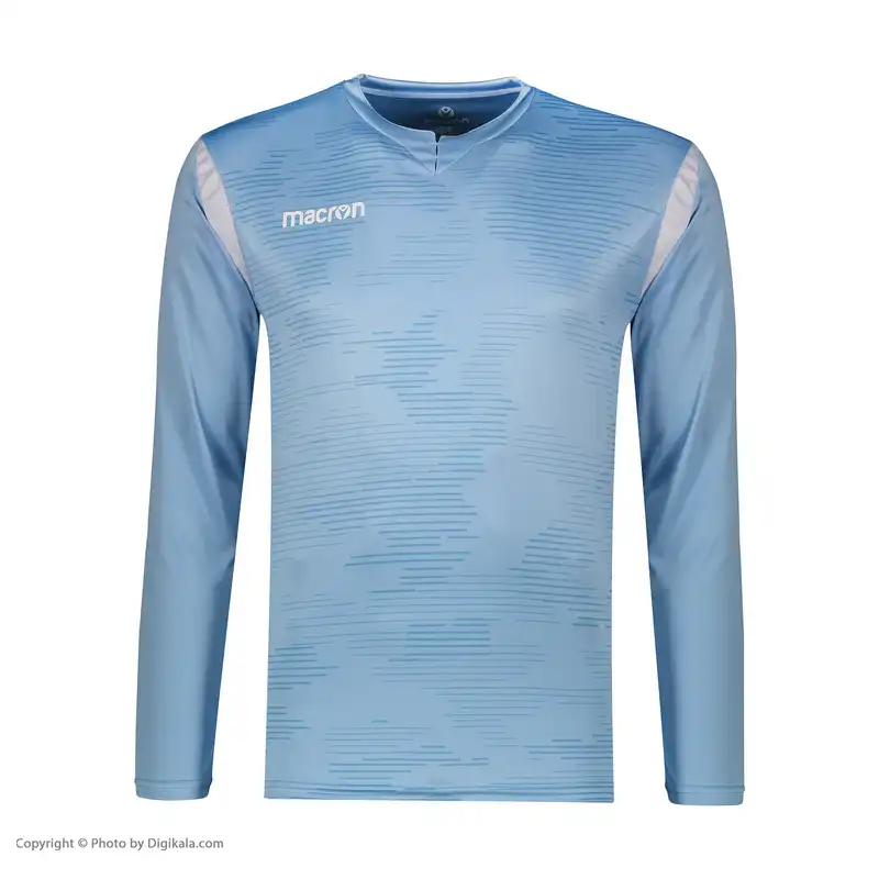 ست پیراهن و شورت ورزشی مردانه مکرون مدل آرس رنگ آبی