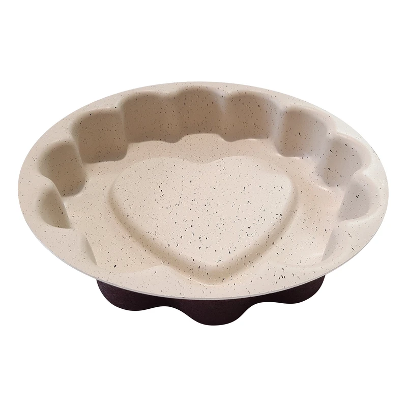 قالب کیک مدل شارلوت گرد قلبی m101