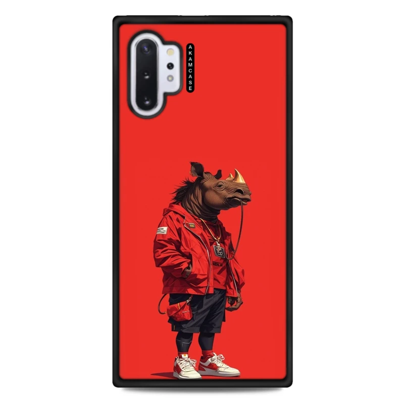 کاور آکام مدل AMC-WSGN10P-ANIMALS8 مناسب برای گوشی موبایل سامسونگ Galaxy Note 10 Plus