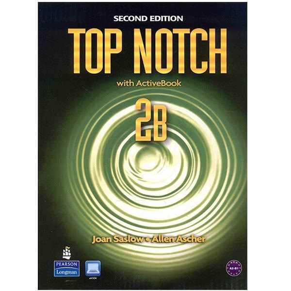 کتاب زبان Top Notch With Active Book 2B Second Edition کتاب زبان Top Notch With Active Book 2B Second Edition
