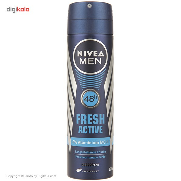 اسپری ضد تعریق مردانه نیوآ مدل Fresh Active حجم 150 میلی لیتر