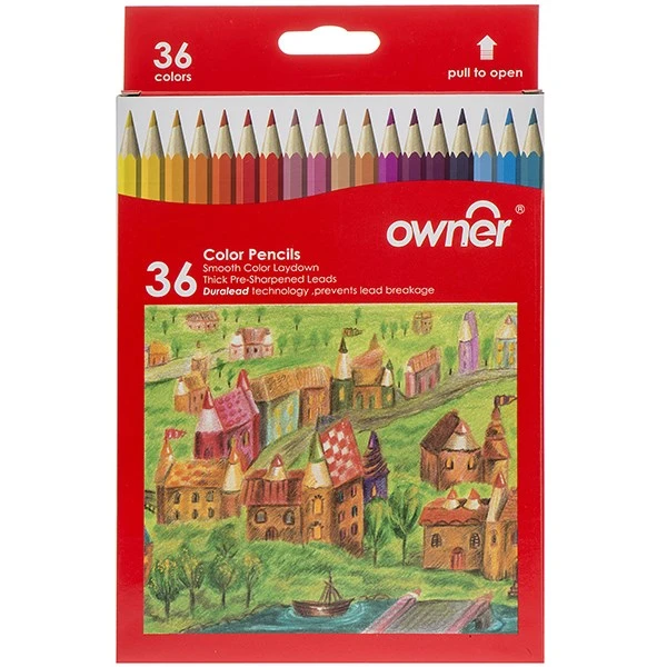 مداد رنگی 36 رنگ اونر