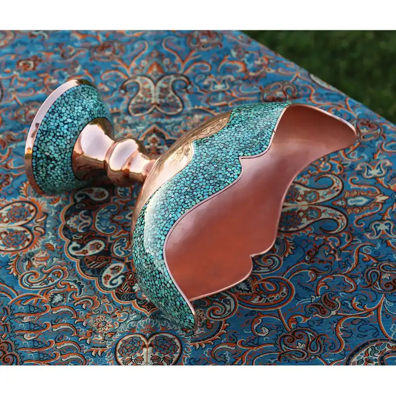 آجیل خوری فیروزه کوبی مدل شیرازی کد K03