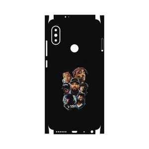 MAHOOT Great Rappers Digital Art-FullSkin Cover Sticker for Xiaomi Redmi Note 5 Pro