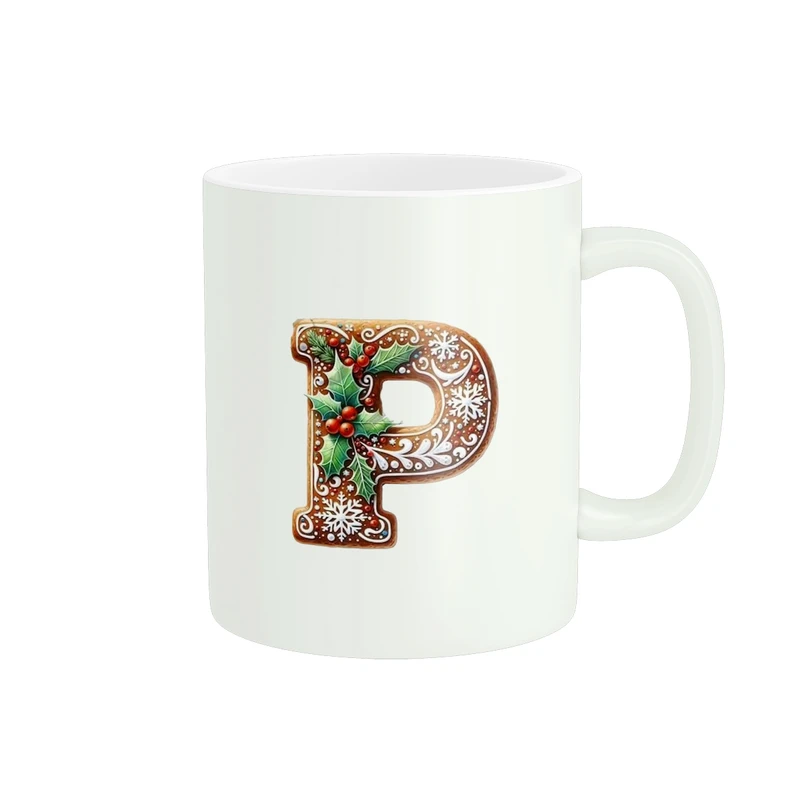 ماگ پاد آفرین طرح اسم P کد 813