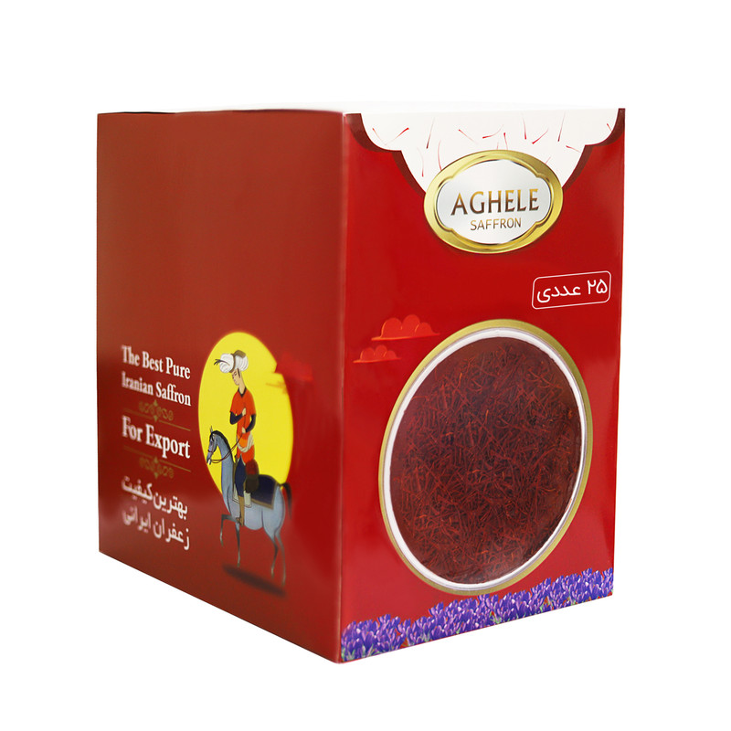 زعفران زرشک و زعفران عاقله - 1 گرم مجموعه 25 عددی