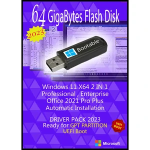 سیستم عامل Windows 11 Pro. Ent. X64 2023 UEFI - Office 2021 - Driver Pack نشر مایکروسافت