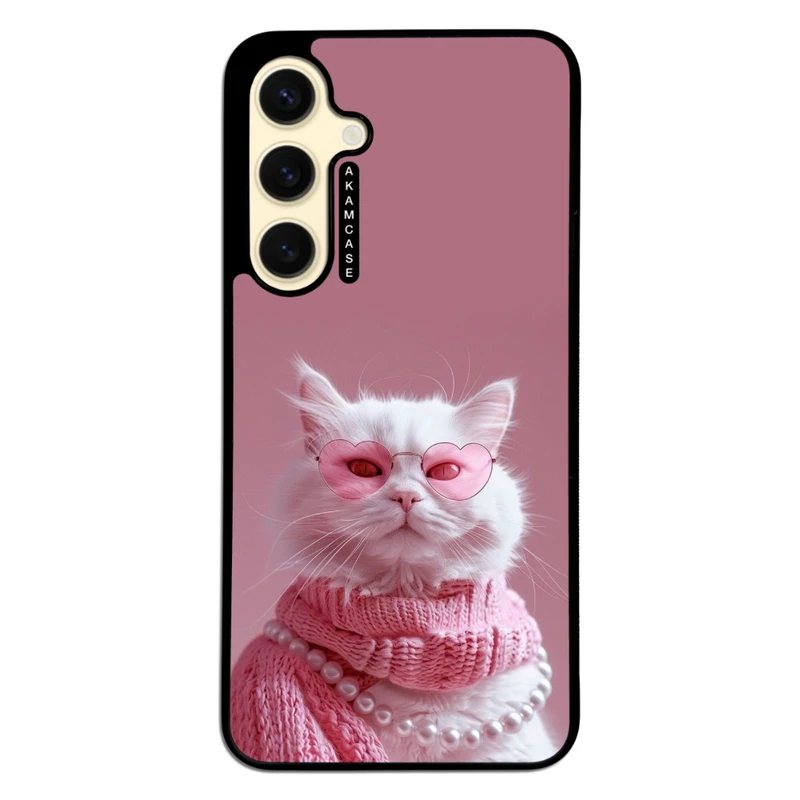 کاور آکام مدل AMC-WSGS24FE-CATS-45 مناسب برای گوشی موبایل سامسونگ Galaxy S24 FE