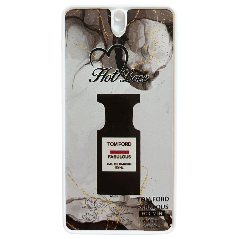 عطر جیبی مردانه هات لاو مدل تام فورد فابولوس حجم 40 میلی لیتر
