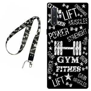 Megafone Gym 0010 Cover For Samsung Galaxy Note 10 Plus Mobile Neckband