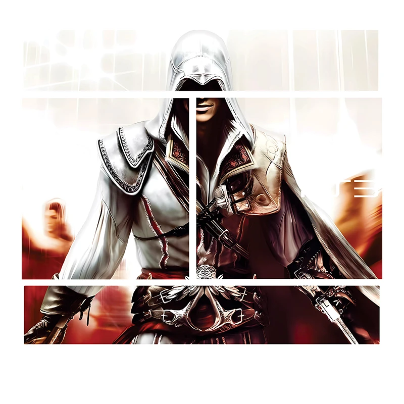   برچسب پلی استیشن 3 سوپر اسلیم مدل 01 assassins creed مجموعه 4 عددی 
