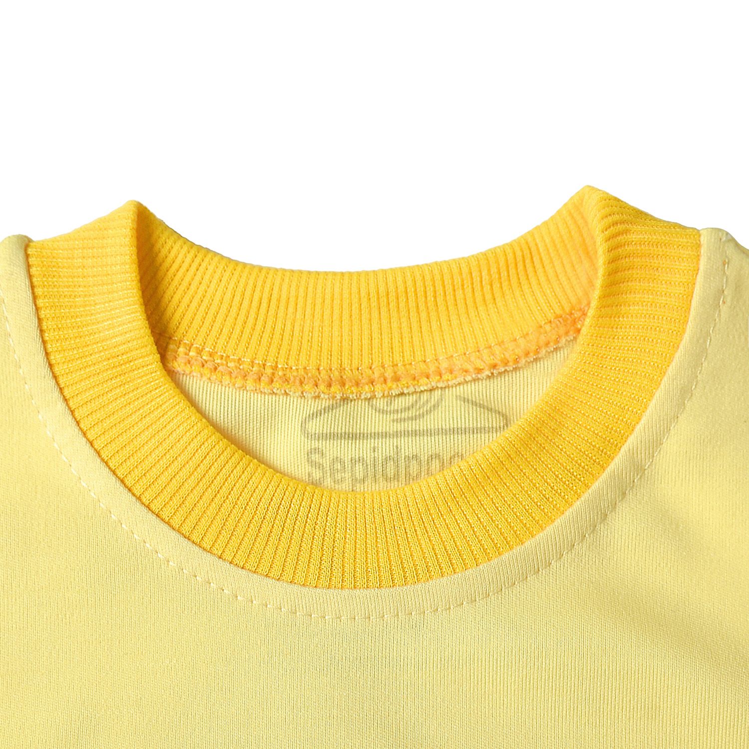 ست تی شرت آستین کوتاه و شلوارک بچگانه سپیدپوش مدل خرس کد 140410 -  - 2