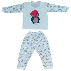 ست تی شرت و شلوار بچگانه مدل pinguin 