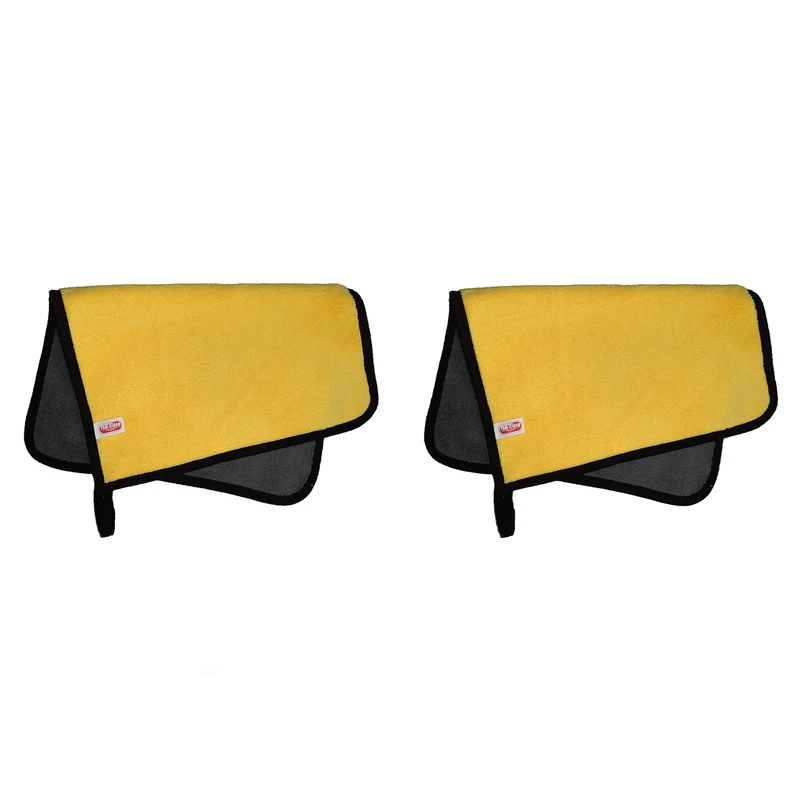 دستمال نظافت خودرو تام کلین مدل MFL450 A مجموعه دو عددی