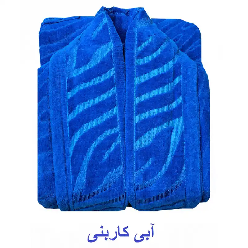 حوله پالتویی الماس طرح ابریشمی کد PP-220 سایز 135