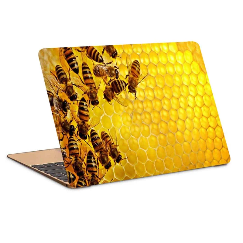 استیکر لپ تاپ طرح bee-5کد P-632مناسب برای لپ تاپ 15.6 اینچ