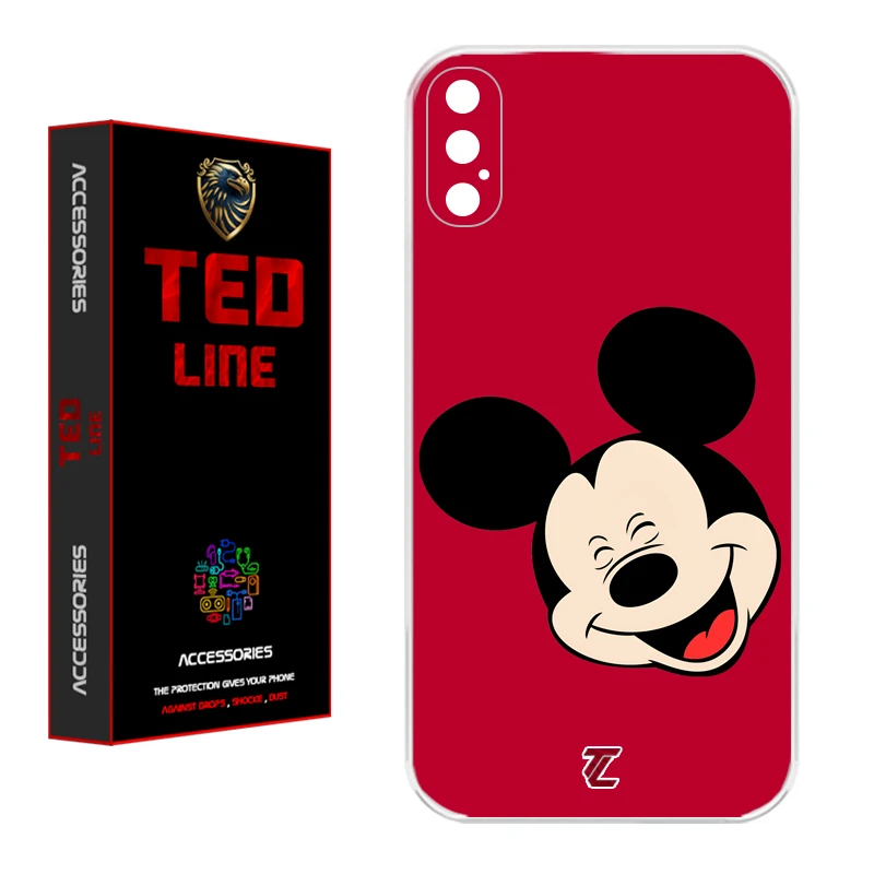کاور تدلاین طرح میکی موس کد 1213 مناسب برای گوشی موبایل اپل Iphone X / XS