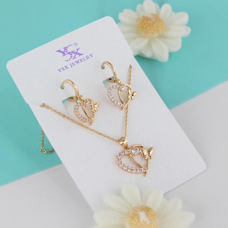 نیم ست زنانه وای اس ایکس مدل قلب کد H147 نیم ست زنانه وای اس ایکس مدل قلب کد H147