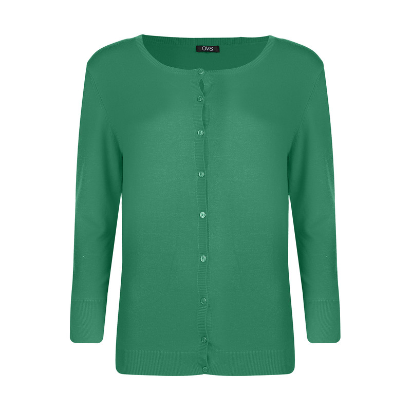 ژاکت زنانه او وی اس مدل 000161858-GREEN