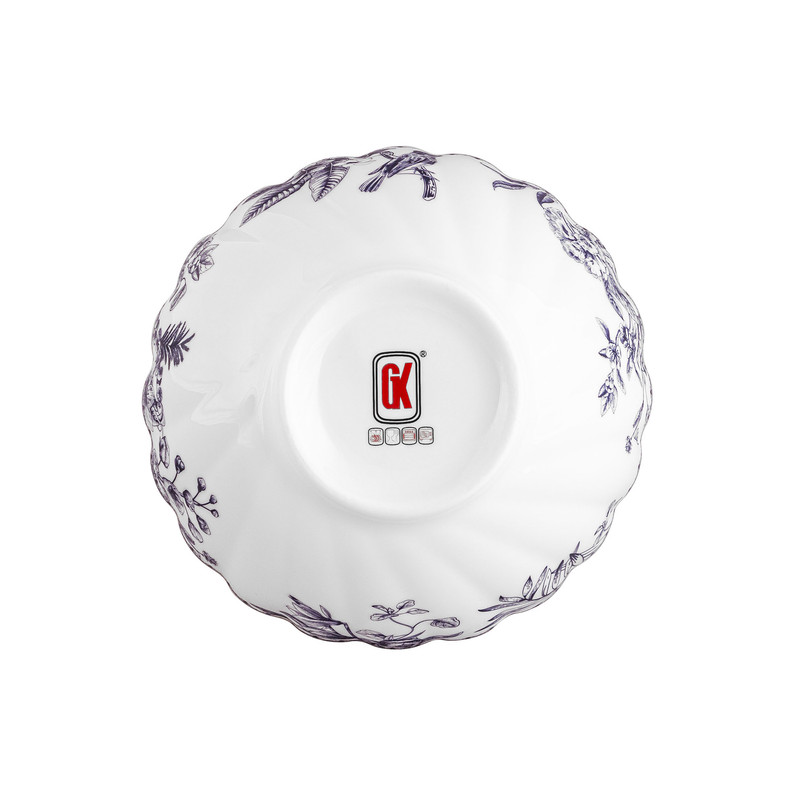 پیاله گلدکیش طرح لوتوس مدل GK701137-1 بسته 6 عددی