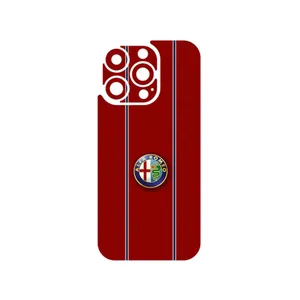 MAHOOT Alfa Romeo Cover Sticker for Apple iPhone 16 Pro