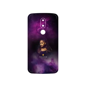 MAHOOT Ariana Grande Cover Sticker for Motorola Moto M