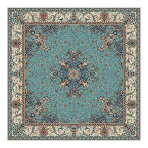 رومیزی ترمه رضایی یزد طرح گلستان کد 2102010403000