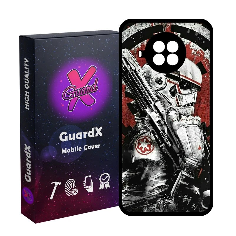 کاور گارد ایکس طرح جنگ ستارگان مدل Glass10494 مناسب برای گوشی موبایل شیائومی MI 10T Lite/Redmi Note 9 Pro 5G/10I 5G