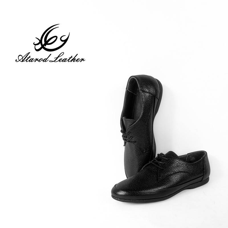 کفش زنانه چرم عطارد مدل چرم طبیعی کد SH197