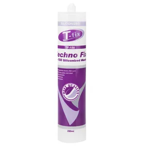 چسب درزگیر سیلیکونی تکنو فیکس مدل TF-150 حجم 280 میلی لیتر