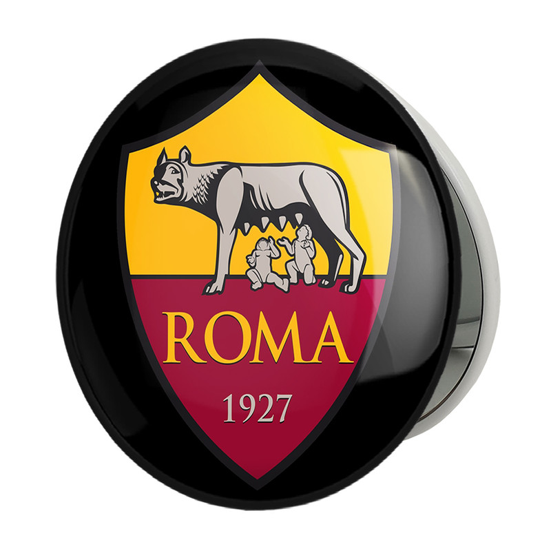 آینه جیبی خندالو طرح باشگاه آ اس رم A.S.Roma مدل تاشو کد 1990 آینه جیبی خندالو طرح باشگاه آ اس رم A.S.Roma مدل تاشو کد 1990