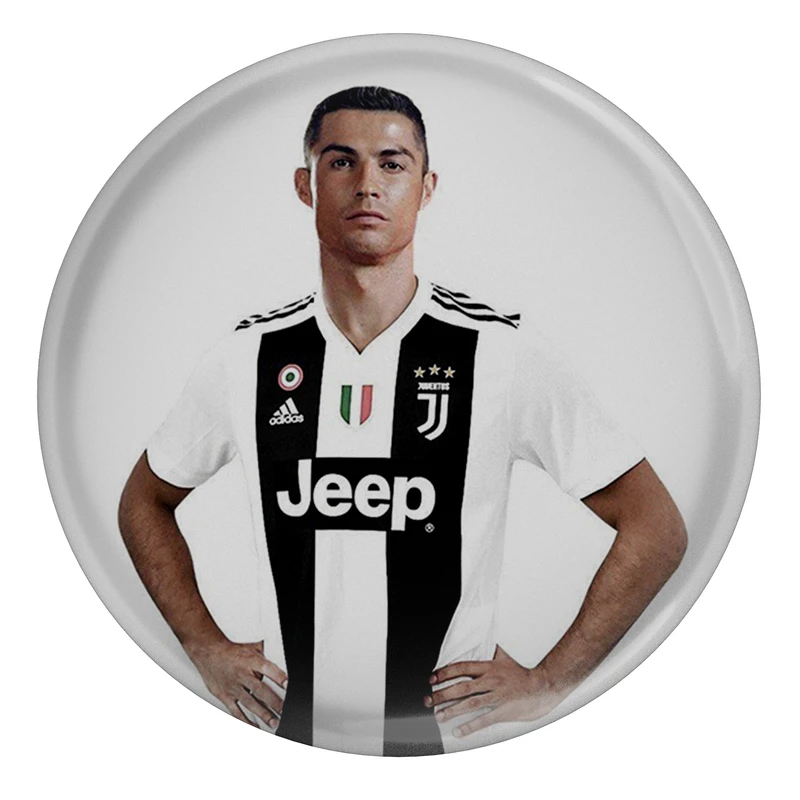 پیکسل طرح بازیکن فوتبال یوونتوس ایتالیا کریستین رونالدو CR7 مدل S4392