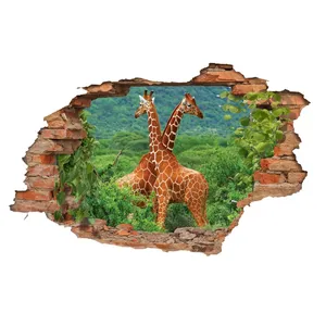 Zhivar African Giraffes Sticker