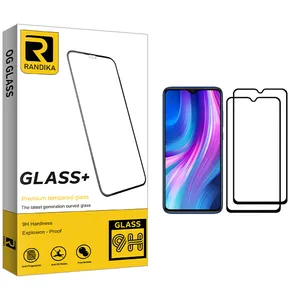 Randika GLD Screen Protector For Xiaomi Redmi Note 8 Pro Pack Of 2