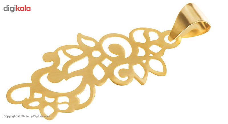 آویز گردنبند طلا 18 عیار زنانه ماهک مدل MM0441