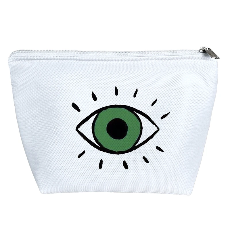 کیف لوازم آرایش دخترانه خندالو مدل چشم سبز کد 5599