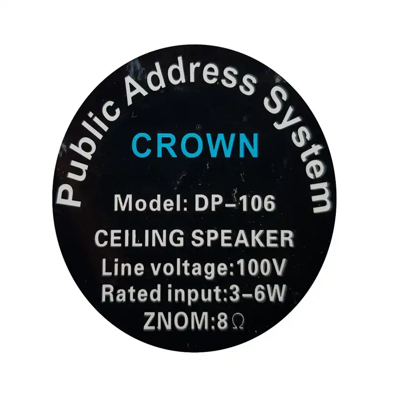 بلندگو سقفی كرون کد 106