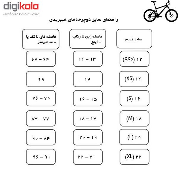 مشخصات، قیمت و خرید دوچرخه هیبریدی 