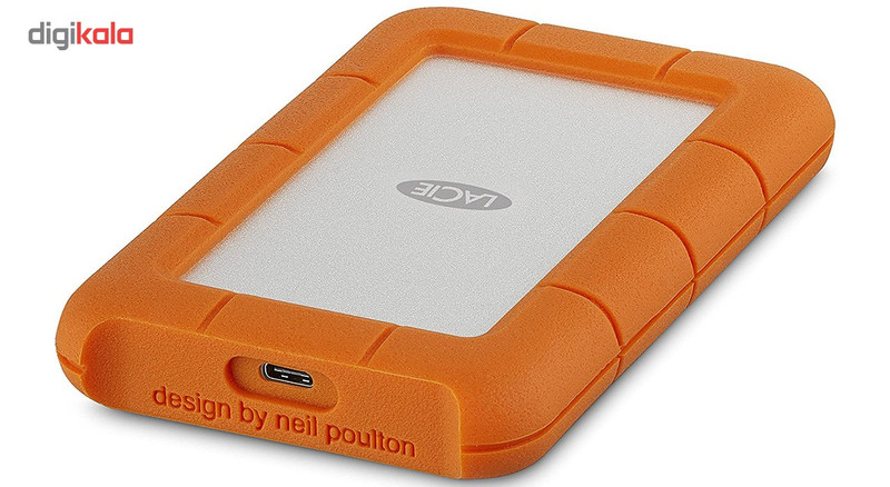 هارد اکسترنال لسی مدل Rugged USB-C ظرفیت یک ترابایت دارای رابط USB Type-C 3.0