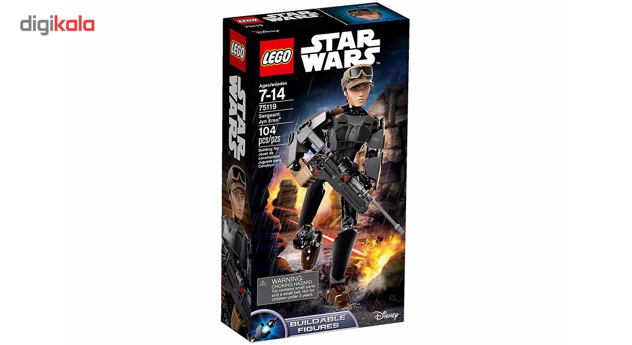 لگو سری Star Wars مدل Sergeant Jyn Erso 75119