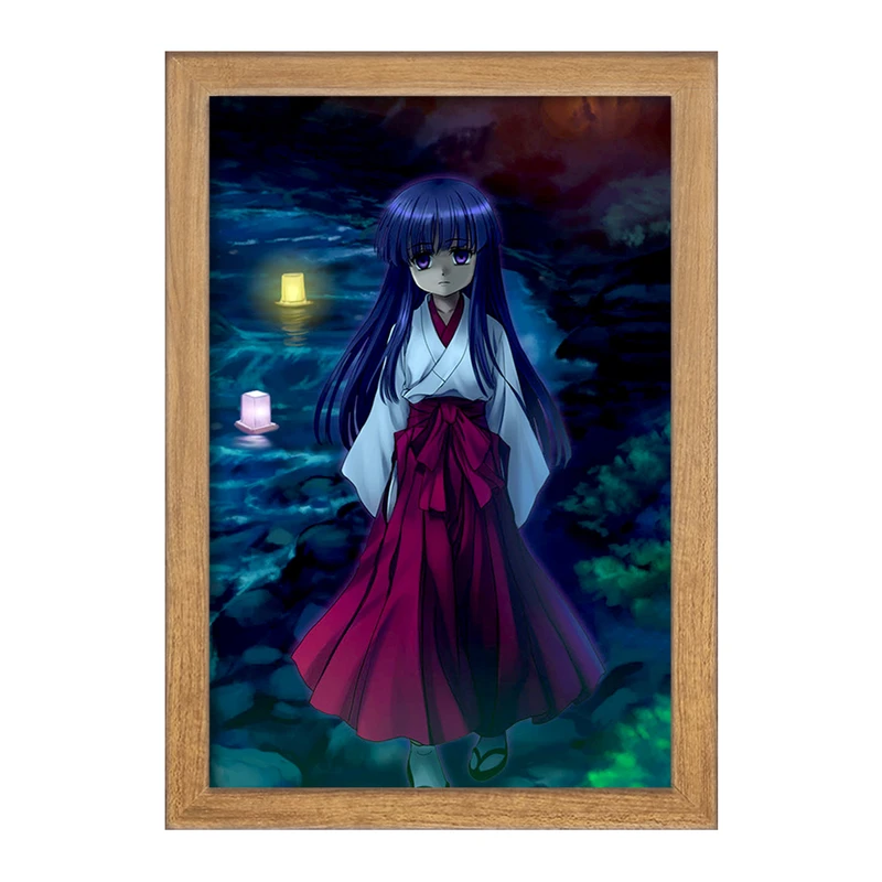 تابلو خندالو مدل ریکا انیمه هیگوراشی وقتی اشک می ریزد  کد 18131