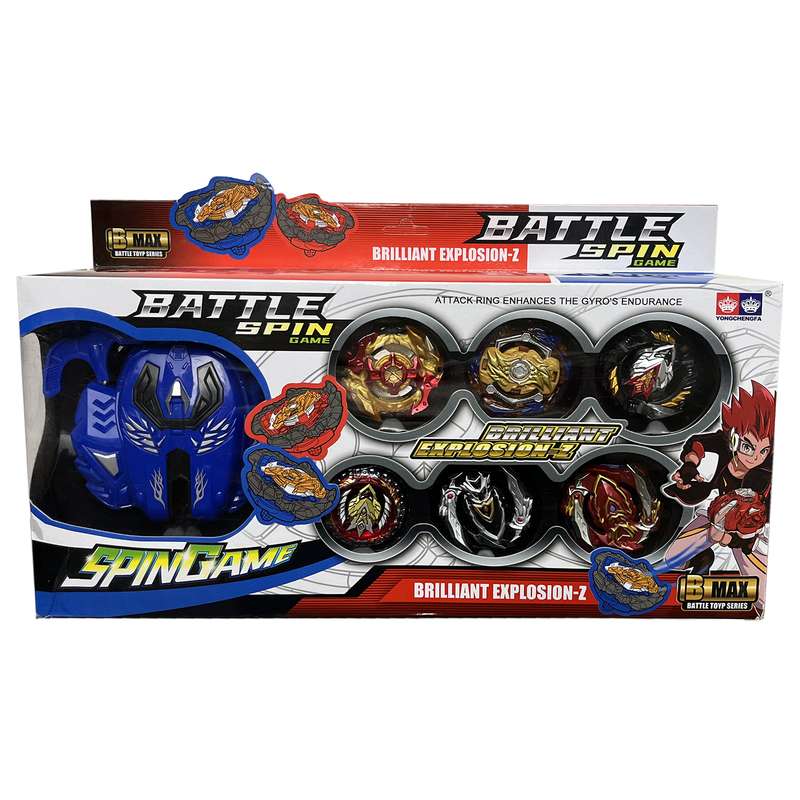 فرفره مدل انفجاری طرح هندلی  کد 3090 بسته 6 عددی